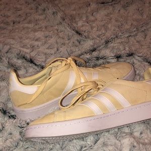 Adidas Yellow Campus Sneakers Size 9 1/2